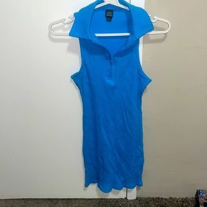 Blue Collared Dress.